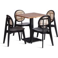 Стул TetChair Fenrir дерево вяз (черный)