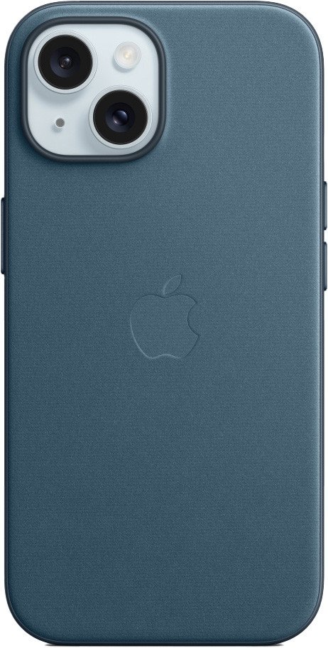 

Чехол для телефона Apple MagSafe FineWoven Case для iPhone 15 (тихоокеанский синий)