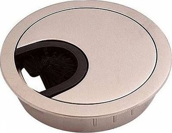 Пропуск кабельный GTV с ресничкой д.80 сатин