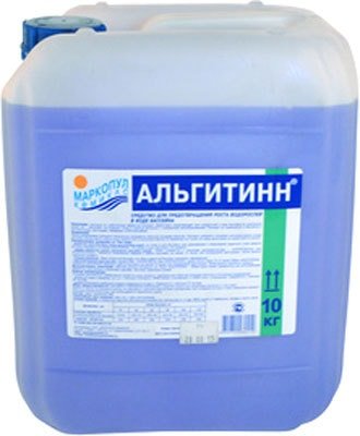 

Химия для бассейна Маркопул Кемиклс Альгитинн 10 л