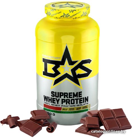 Протеин сывороточный (изолят) Binasport Supreme Whey Protein (1300г, шоколад)