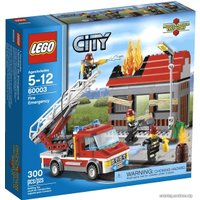 Конструктор LEGO 60003 Fire Emergency