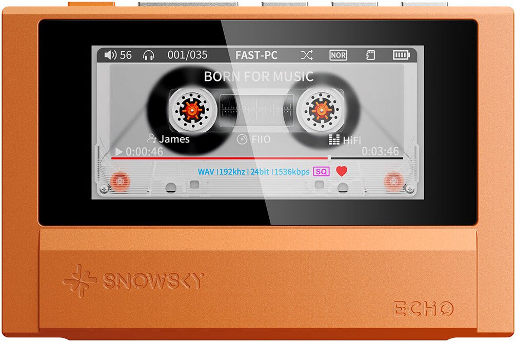 Hi-Fi плеер Snowsky Echo (оранжевый)