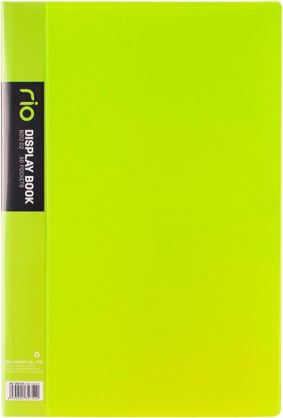 

Папка для бумаг Deli Rio B01202 с файлами (салатовый)