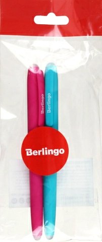 

Набор гелевых ручек Berlingo Correct CGp_60915_2b (2 шт, синий)