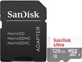 Ultra microSDXC SDSQUNR-128G-GN6TA 128GB (с адаптером)