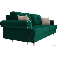 Диван Лига диванов Сплин 101674 (велюр, зеленый)