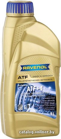 Трансмиссионное масло Ravenol ATF+4 1л
