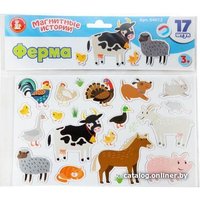 Развивающая игрушка Десятое королевство Магниты. Ферма 04012