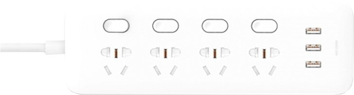

Удлинитель Xiaomi Mi Power Strip 4 (3 USB, белый, китайская версия)
