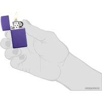 Зажигалка Zippo Slim Purple Matte 1637