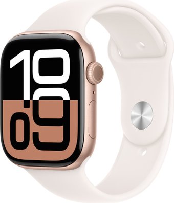 Ремешок Apple Sport Band MXM93 (46 мм, легкие румяна, размер M/L)