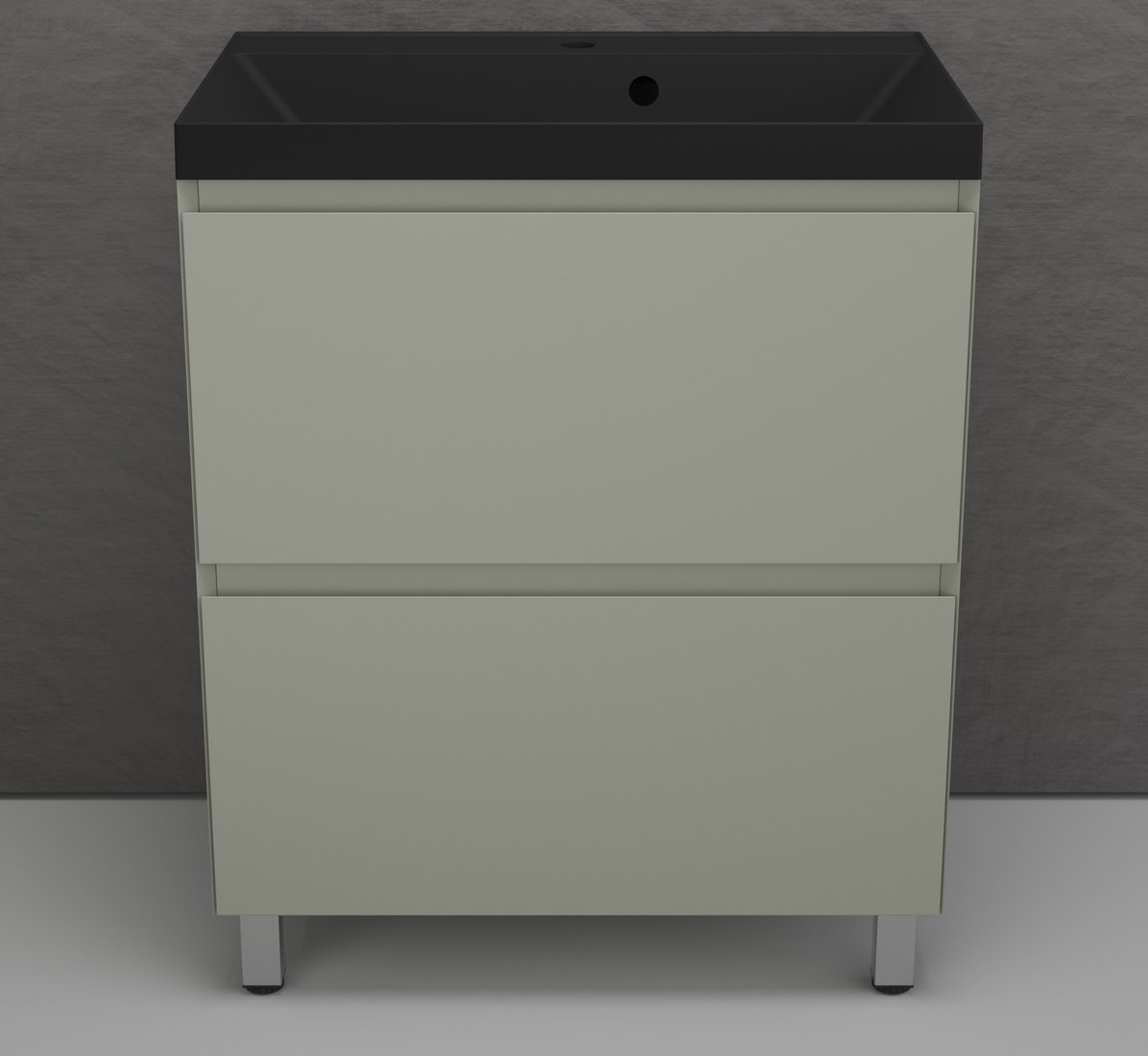 

Symbolite Тумба под умывальник Манхэттен 70 Plus 2 ящика + Asti 70x45 (олива/антрацит)