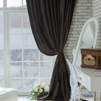 Штора Этель Ренессанс 2.3x2.7 м (шоколадный пудинг, 1 шт)