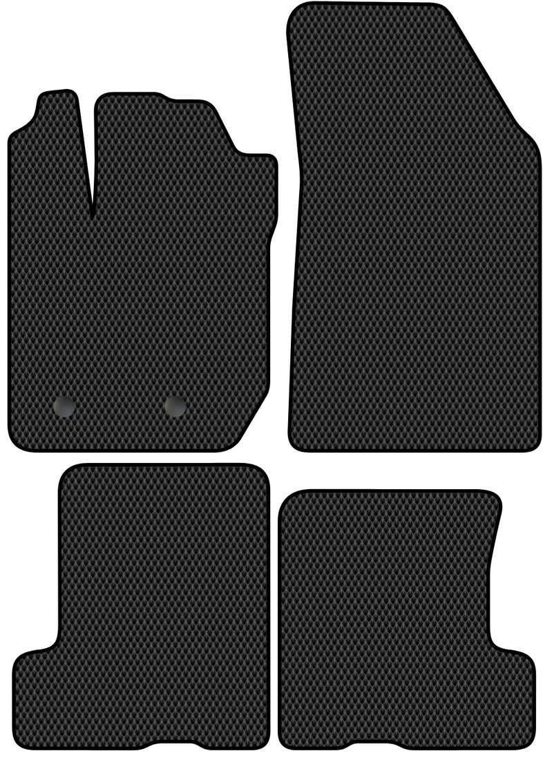 

Комплект ковриков для авто Alicosta Лада Х-рей (хэтчбек 5 дв, suv / без вещевого ящика) 2015 - Н.В. (черный, ромб)