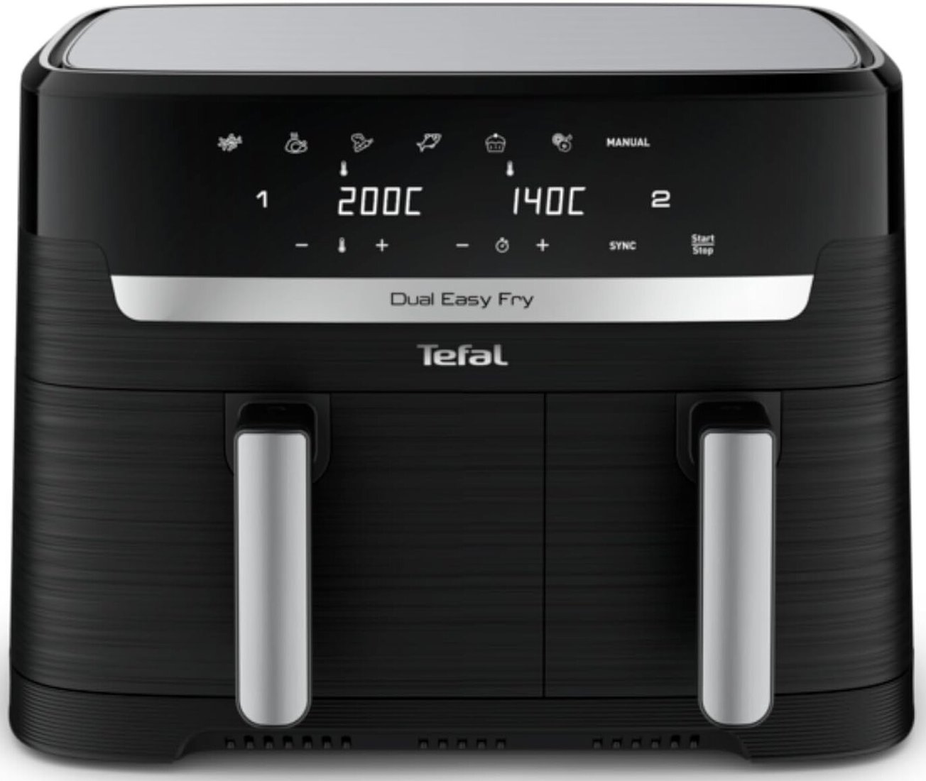 Аэрогриль (аэрофритюрница) Tefal Dual Fryer EY901810