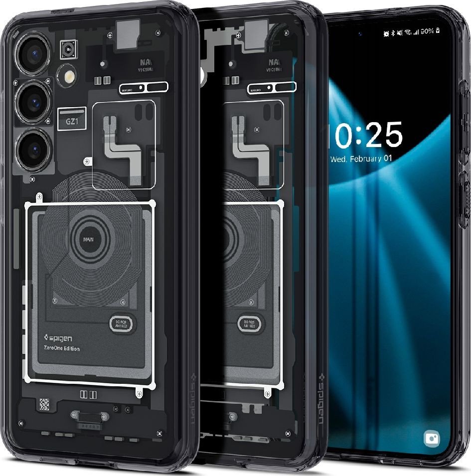 

Чехол для телефона Spigen Ultra Hybrid Zero One для Galaxy S24 ACS07350 (разноцветный)