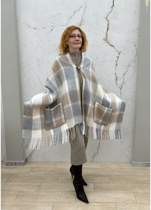 Палантин Klippan-Saule Рогнеда с карманами 70х200 (р-р 42-48)