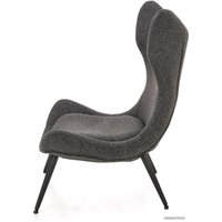 Интерьерное кресло Halmar Atlantis (антрацит/черный)