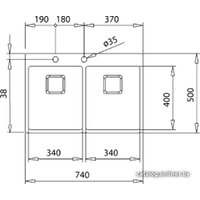 Кухонная мойка TEKA Forlinea RS15 2B 740 Auto