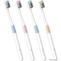 Набор зубных щеток Dr.Bei Bass (4 шт + чехол) в Витебске