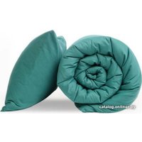 1.5-спальный комплект постельного белья GoodNight Сатин Делюкс 1.5 385244 (изумруд)