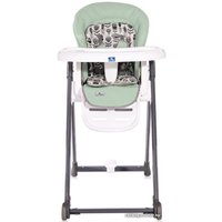 Высокий стульчик Lorelli Party 2021 (green leather)