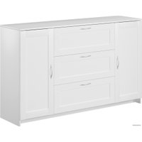 Комод Mio Tesoro Сириус 2 двери и 3 ящика 156x95 2.02.03.290.1 (белый)