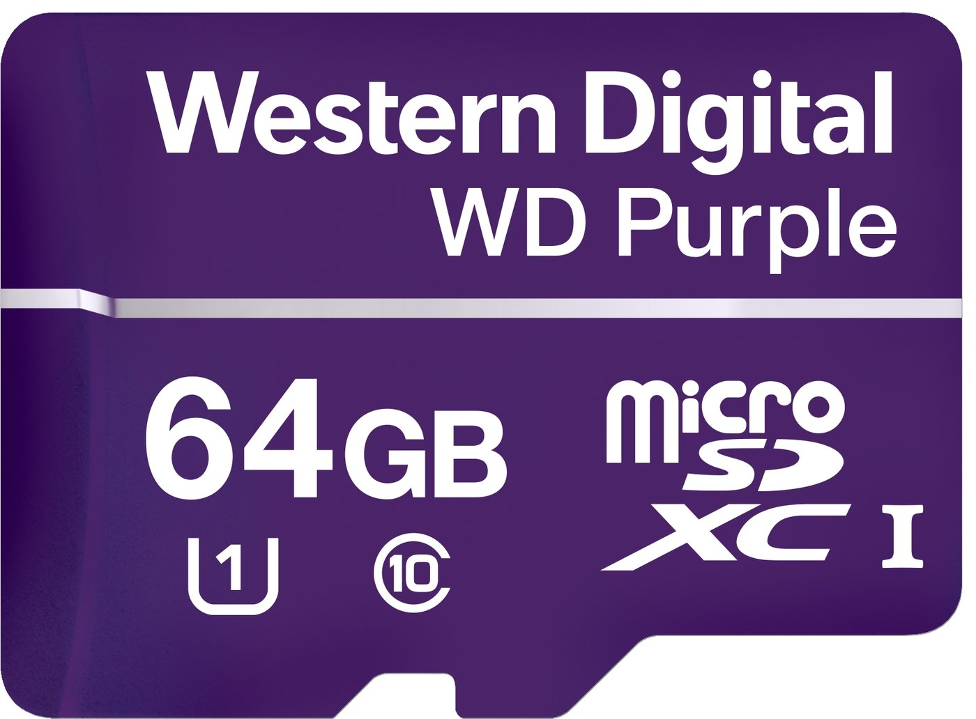 

Карта памяти WD Purple WDD064G1P0A microSDXC 64GB