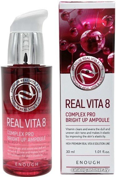 Enough Сыворотка для лица Real Vita 8 Complex Pro Bright Up Ampoule 30 мл