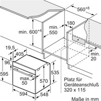 Электрический духовой шкаф Bosch Serie 2 HBA571BB4