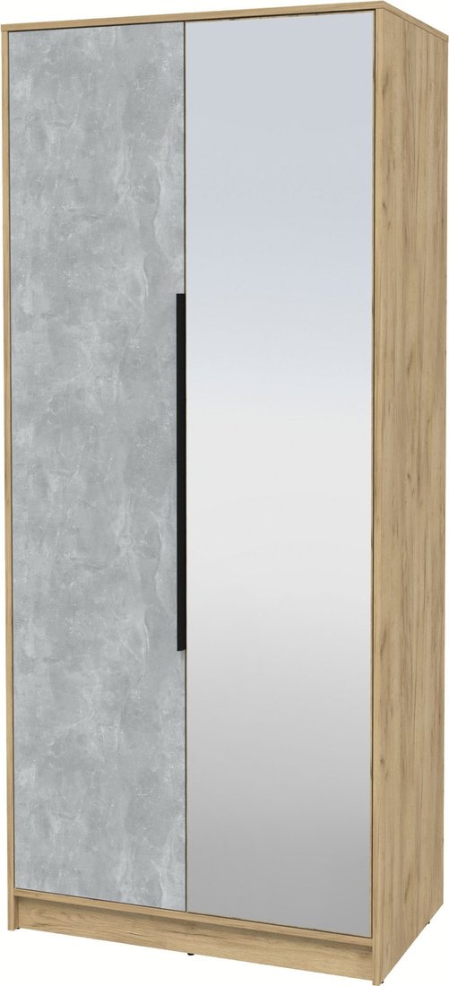 

Шкаф-купе Интерлиния Концепт КТ-Ш2з (бетон/дуб золотой)