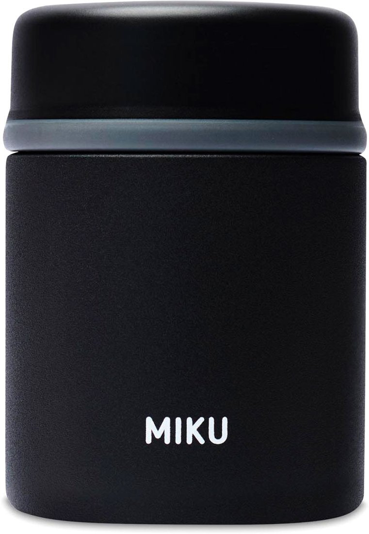 Термос для еды Miku 440 мл (черный)