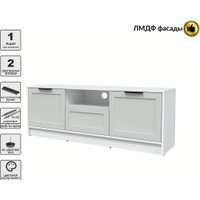 Тумба Интерлиния ТВ Концепт Тренд КТ-ТВ3-50 (белый платинум/грей)