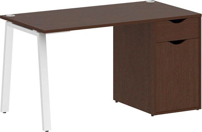 

Стол Riva Home Office VR.SP-3-138.1.A White (венге цаво)