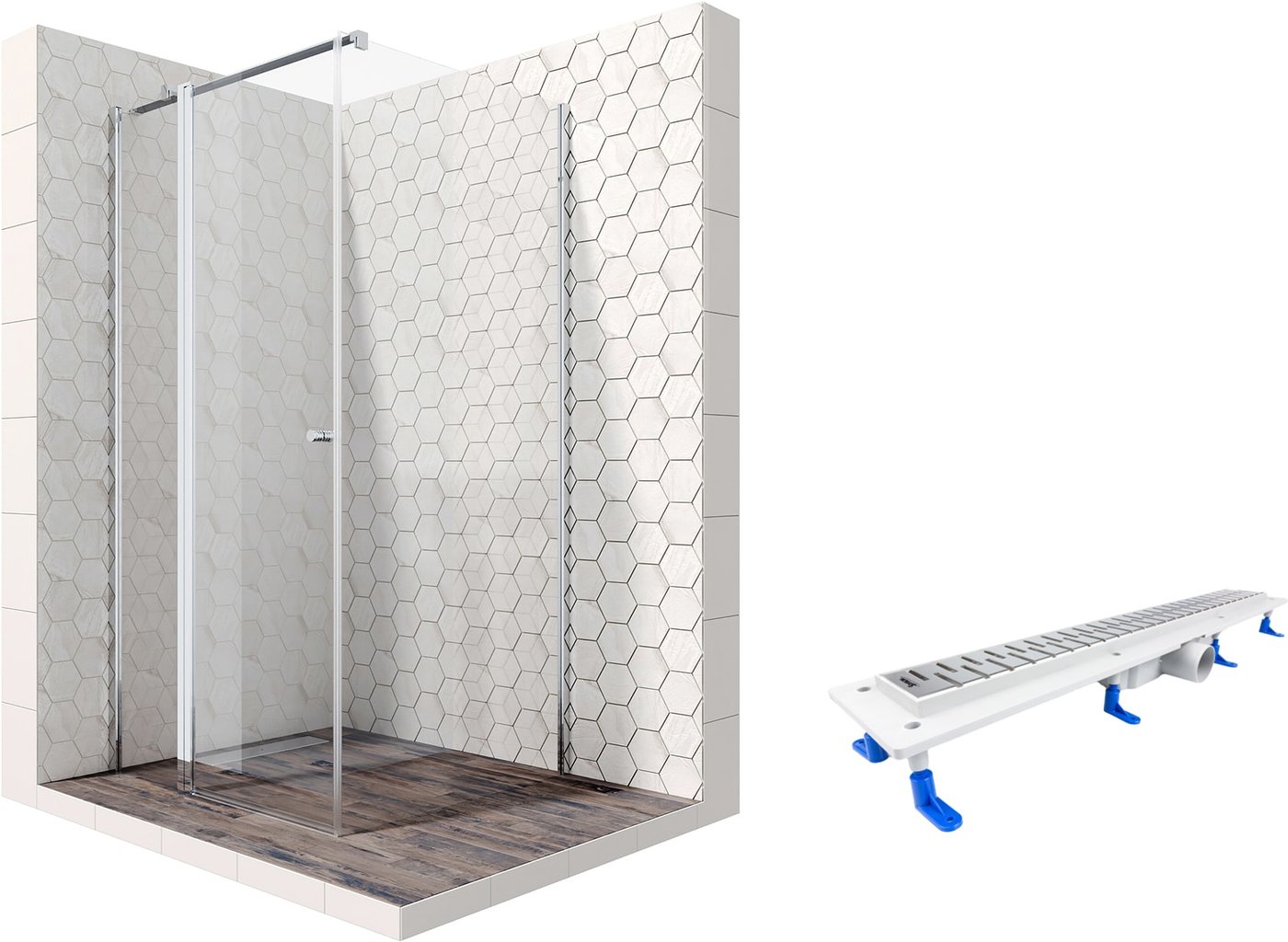 

Душевой уголок Ambassador Set 13011106-ST16