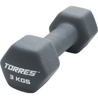 Гантель Torres PL522503 3 кг (серый)