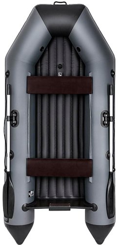 Моторная лодка Аква 2800 НДНД (графит/черный)
