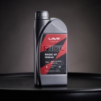Моторное масло Lavr Ride Basic 4T 10W-40 SL Motoline 1л