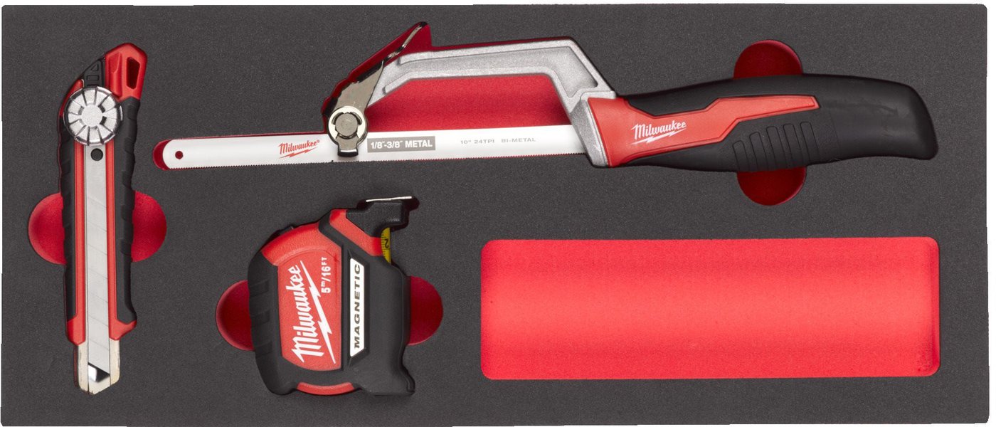 Набор домашнего мастера Milwaukee 4932493252 (3 предмета)