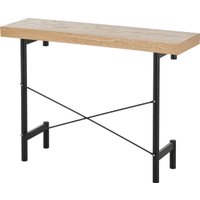 Консольный стол Halmar Inferno раздвижная (дуб натуральный/черный)