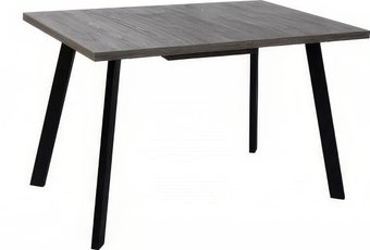 Кухонный стол СоюзРегионПоставка Борг 120х80 (муар черный/дуб марсала)