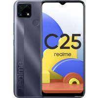 Телефон Realme C25 RMX3191 4GB/64GB международная версия (серый)