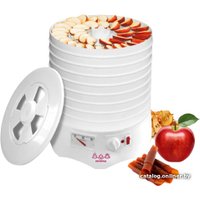 Сушилка для овощей и фруктов Мастерица EFD-0903VM (6 прозрачных поддонов + 3 белых поддона)