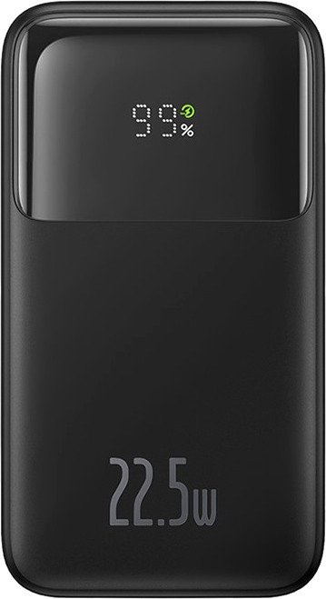 

Внешний аккумулятор Baseus Comet Series Dual-Cable Digital Display Fast Charge Power Bank 22.5W 20000mAh (черный)