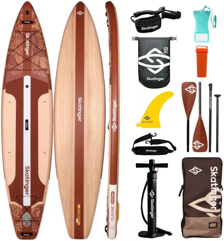 Сапборд Skatinger Waverider Light Brown 12'6