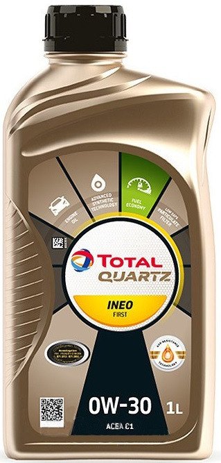 Моторное масло Total Quartz Ineo First 0W-30 ACEA C1 1л