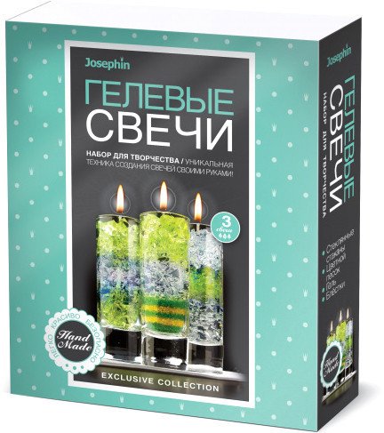 

Набор для изготовления свечей Фантазер Гелевые свечи №2 FN-274031