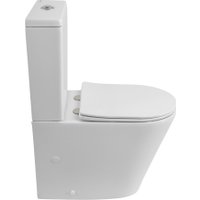 Унитаз напольный BelBagno BB2149CPR/SC (с сиденьем)