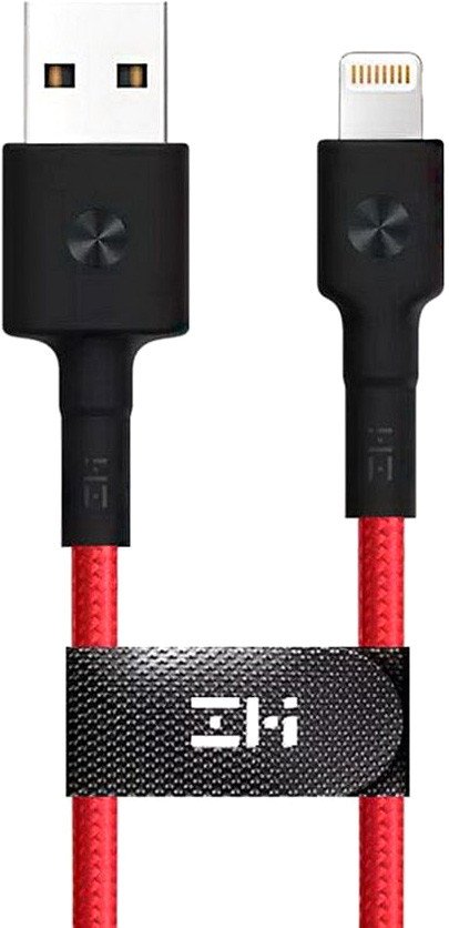 

Кабель ZMI AL805 USB Type-A - Lightning (1 м, красный)